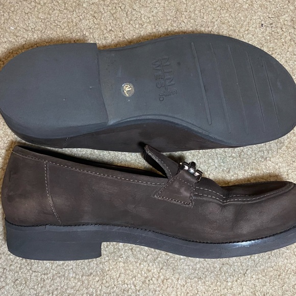 Nine West size 7 chunky loafers - Picture 4 of 6